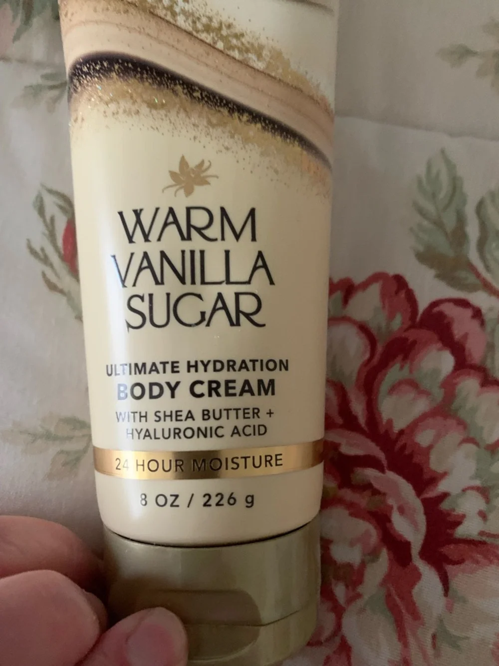 Vanilla Sugar Warm Vanilla Sugar Hydrating Body Cream - Cream & Gold